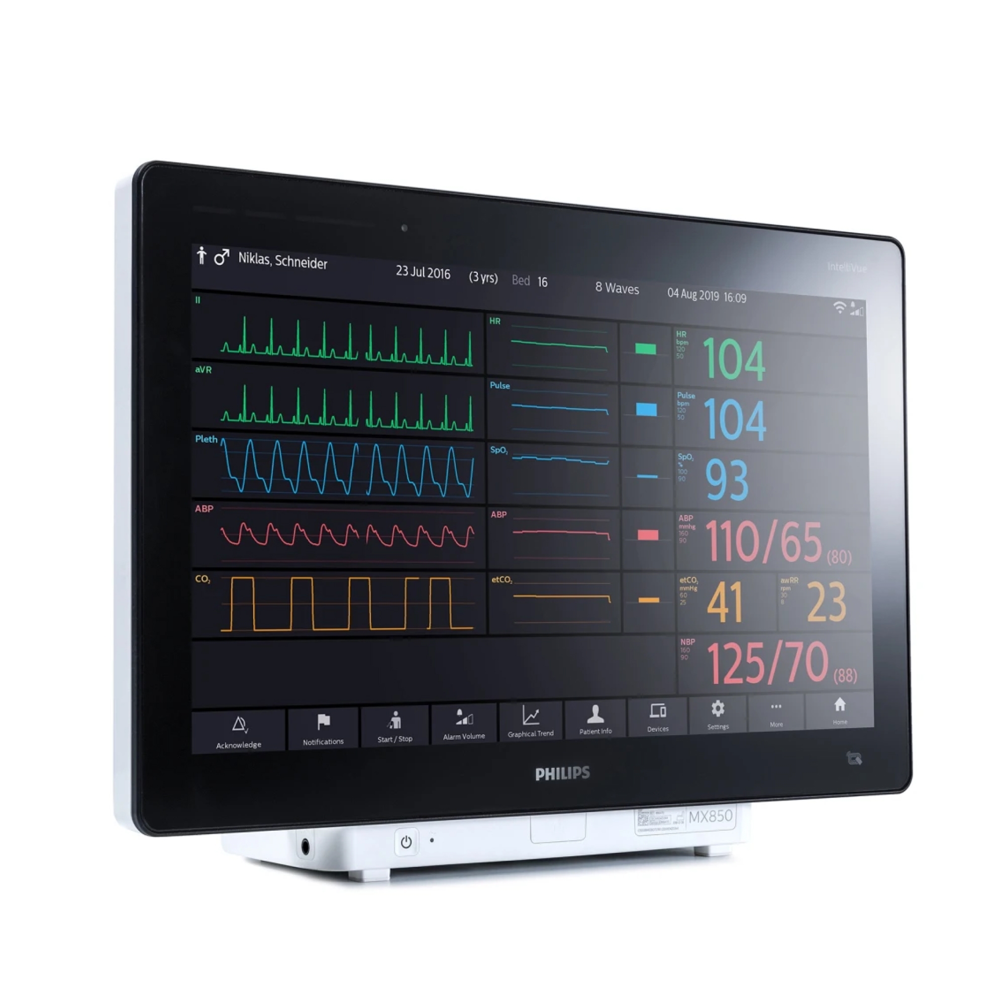 Монитор пациента Philips IntelliVue MX800