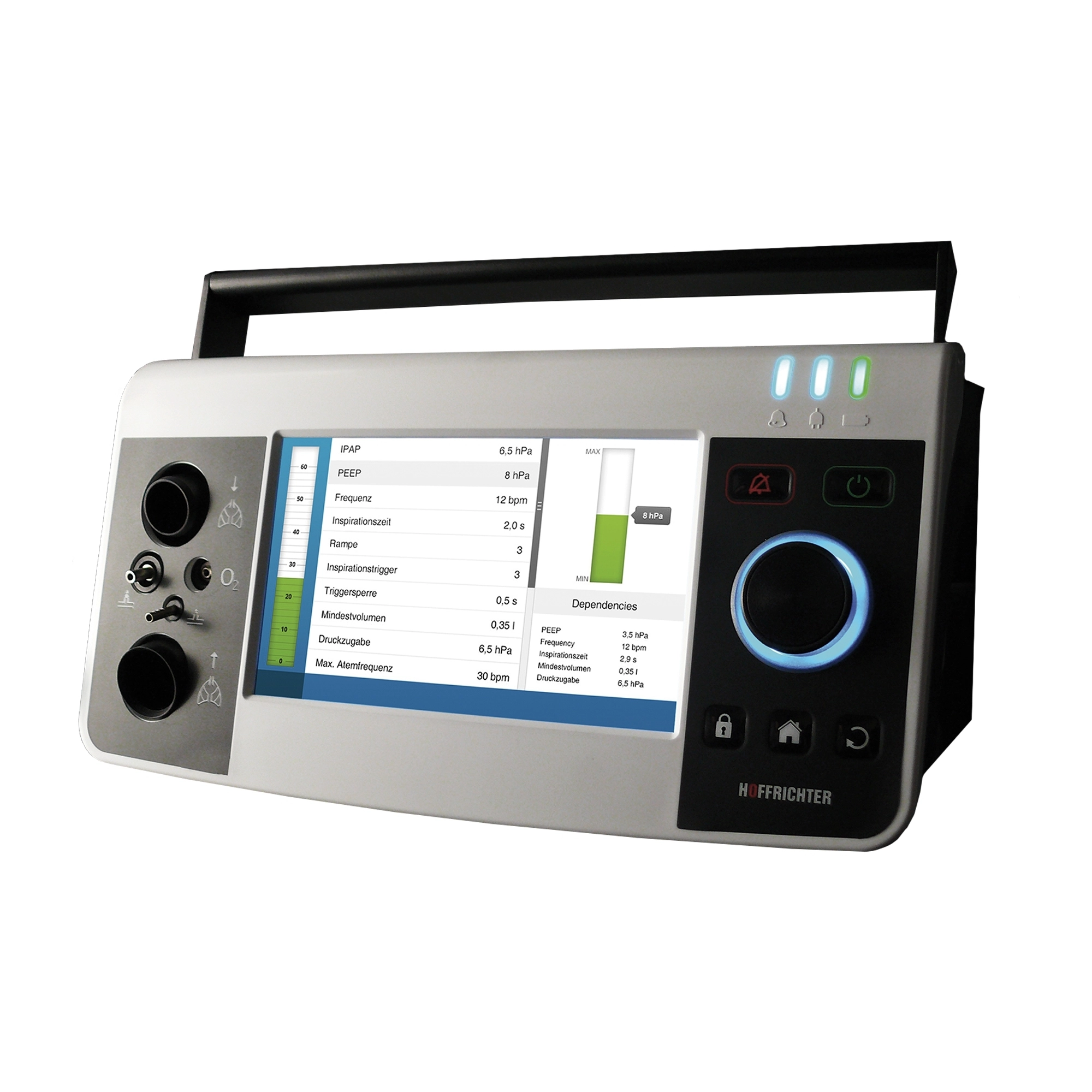 Аппарат ИВЛ CARAT II Pro