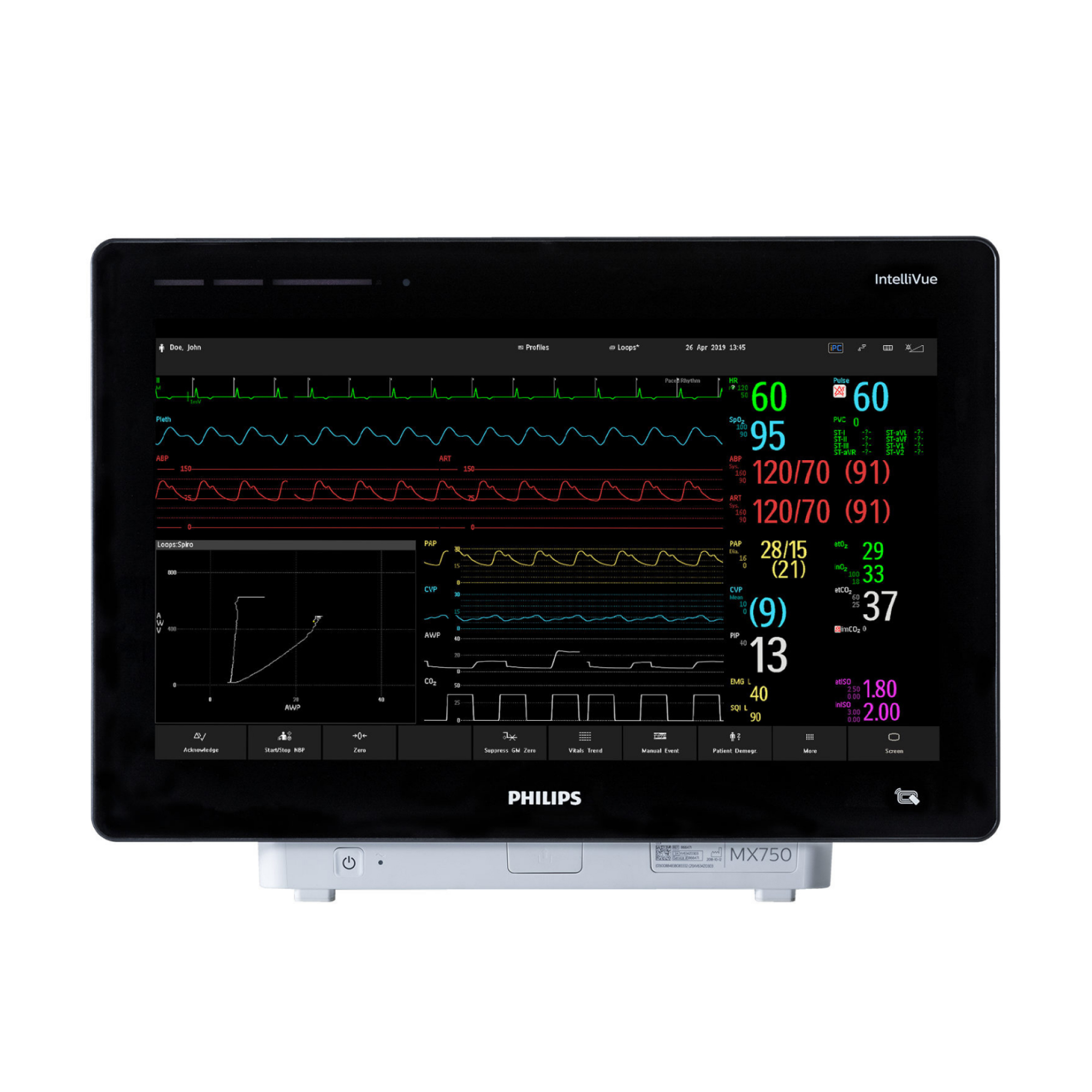 Монитор пациента Philips IntelliVue MX700