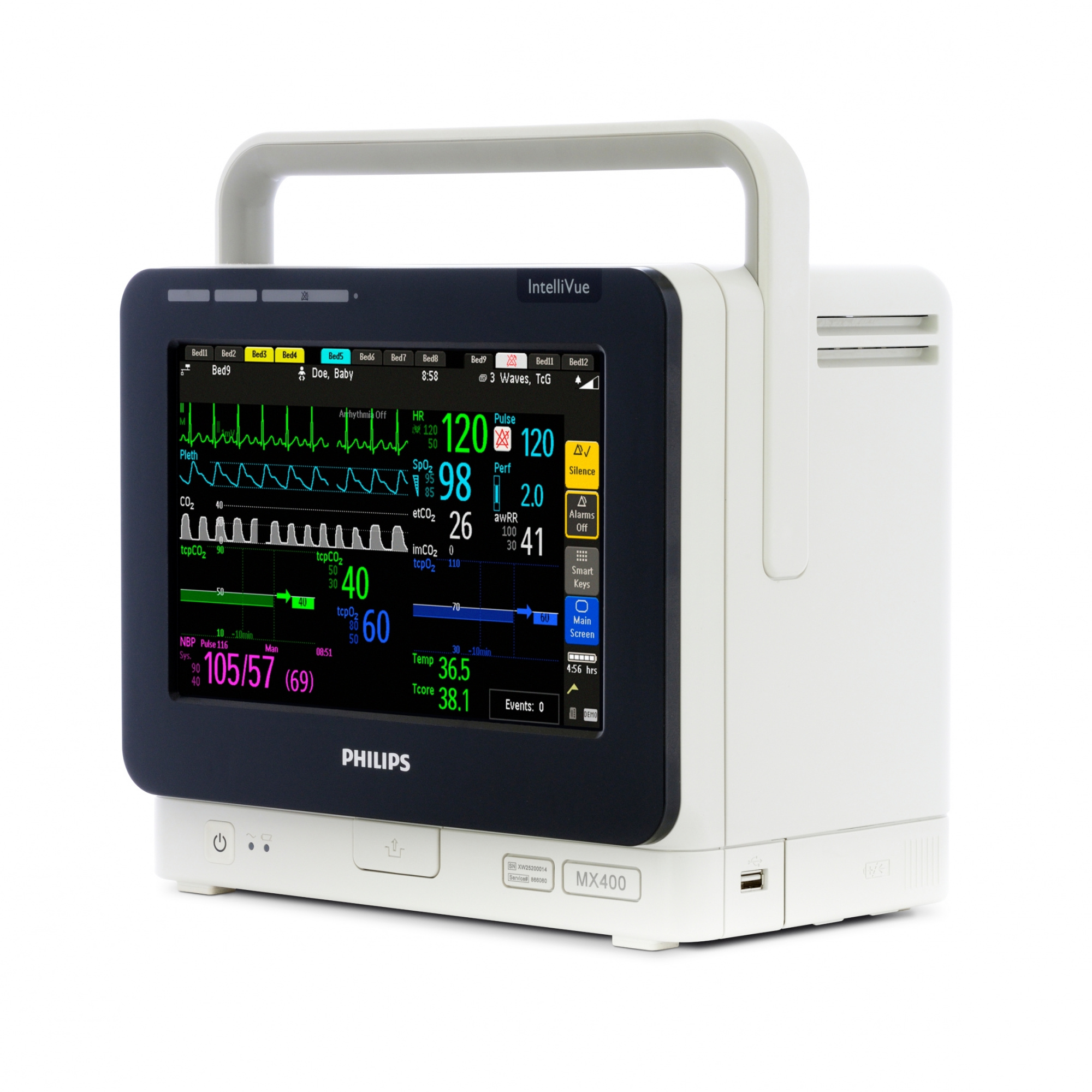 Монитор пациента Philips IntelliVue MX400
